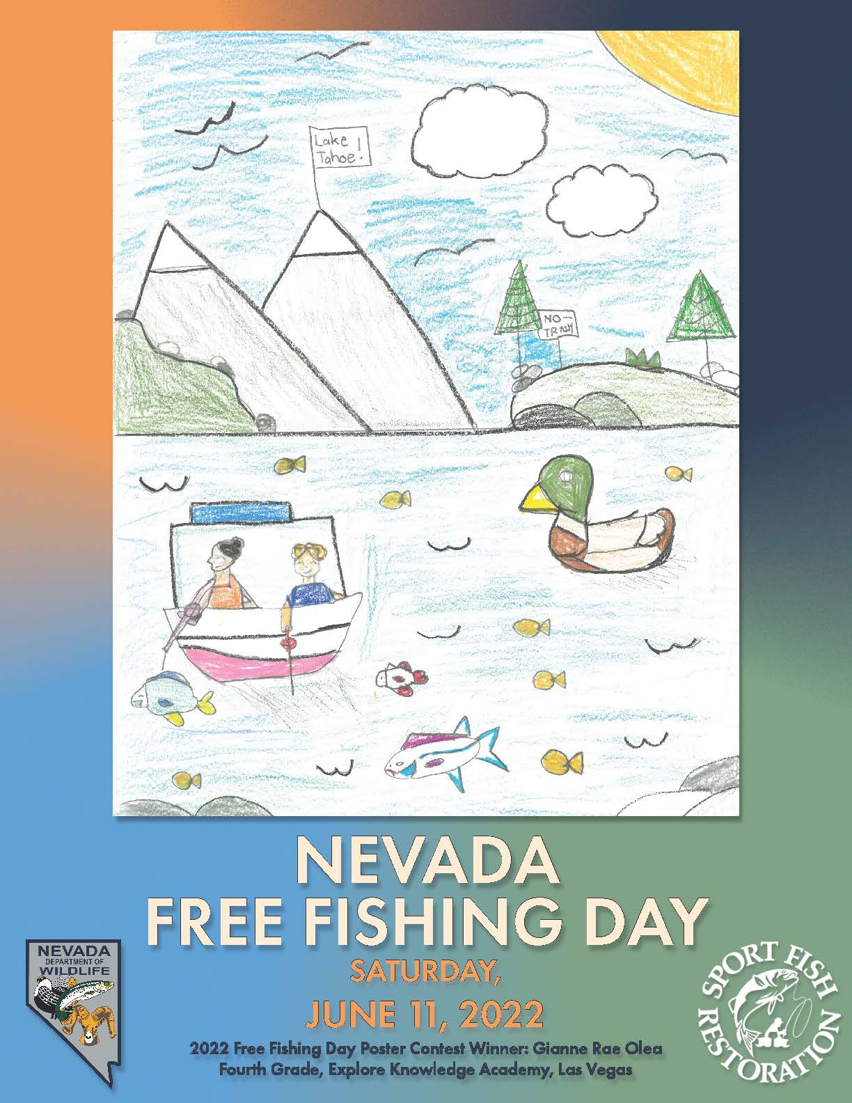 Nevada Free Fishing Day NDOW
